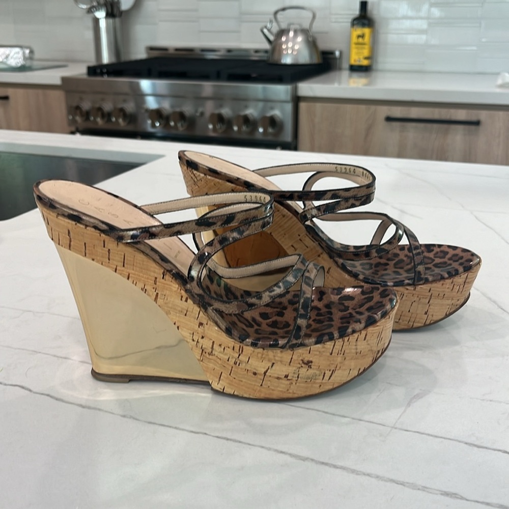 CASADEI strappy platform mules
